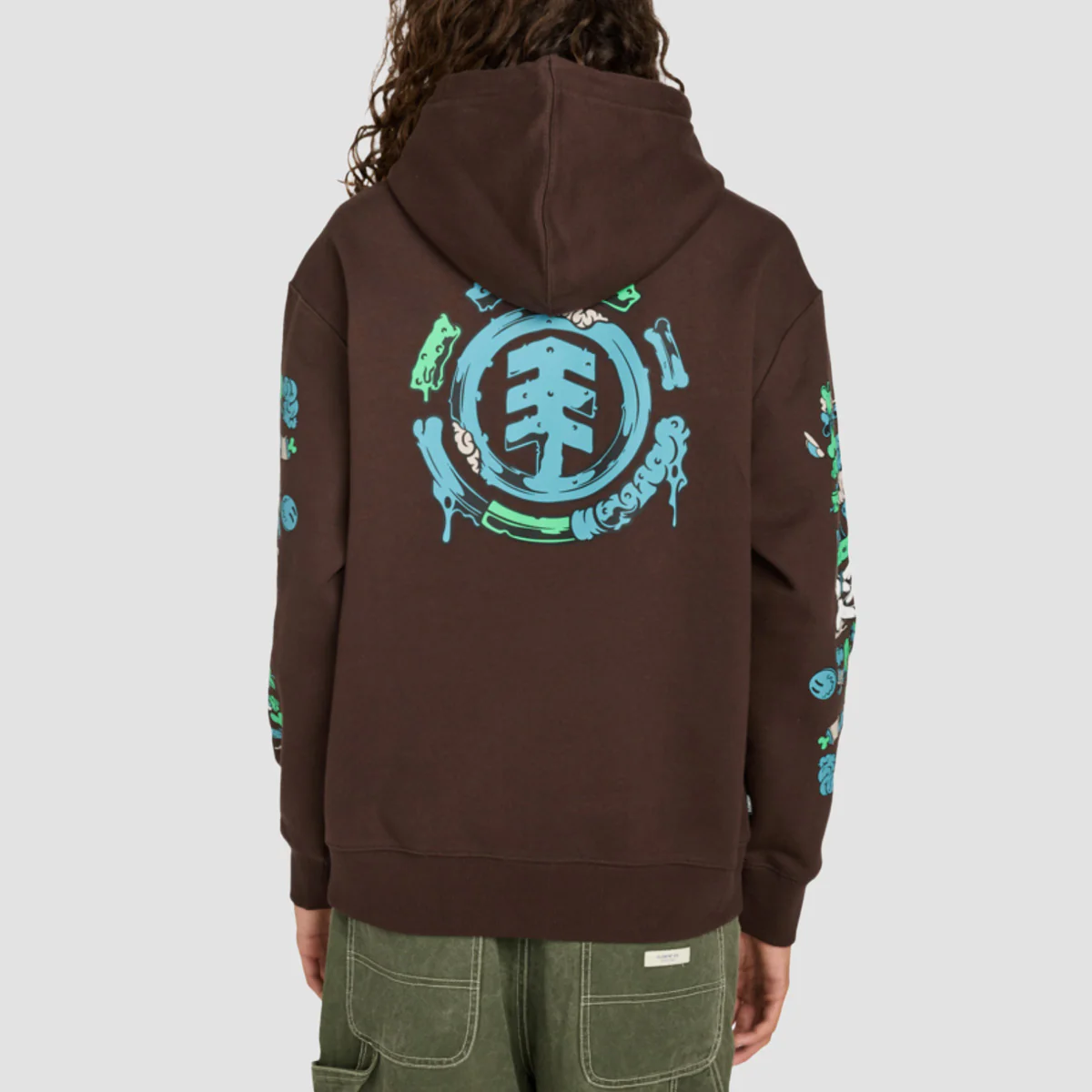 Element Rolling Dead Pullover Hoodie Java - Image 3