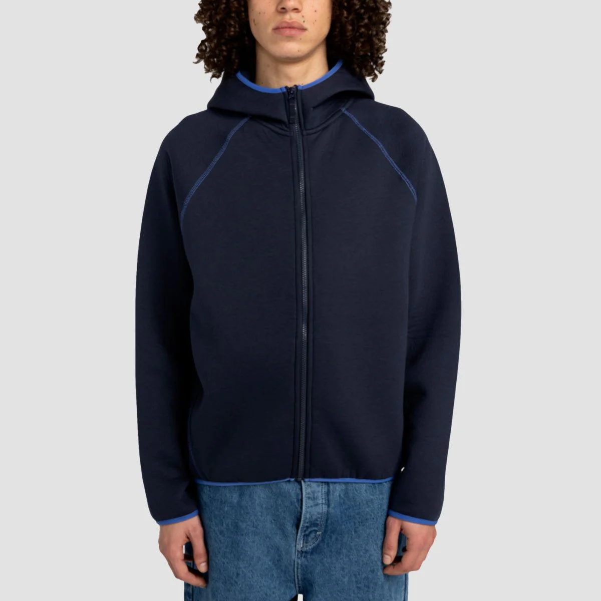 Element Sahtu Rain Zip Hoodie Eclipse Navy