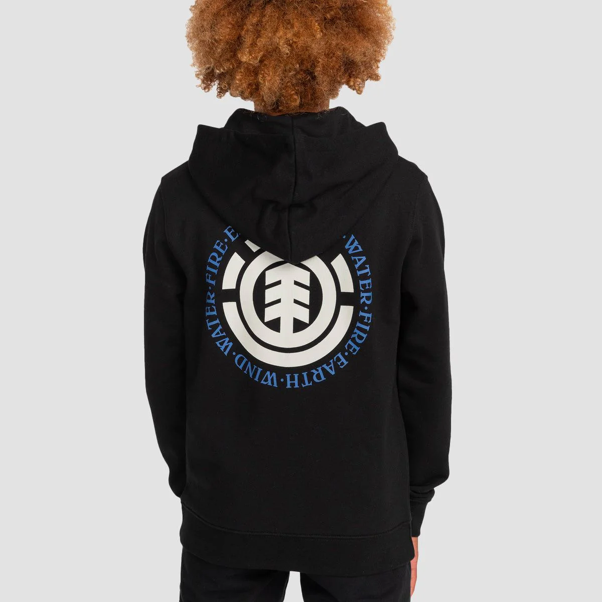 Element Seal BP Zip Hoodie Flint Black - Kids - Image 2