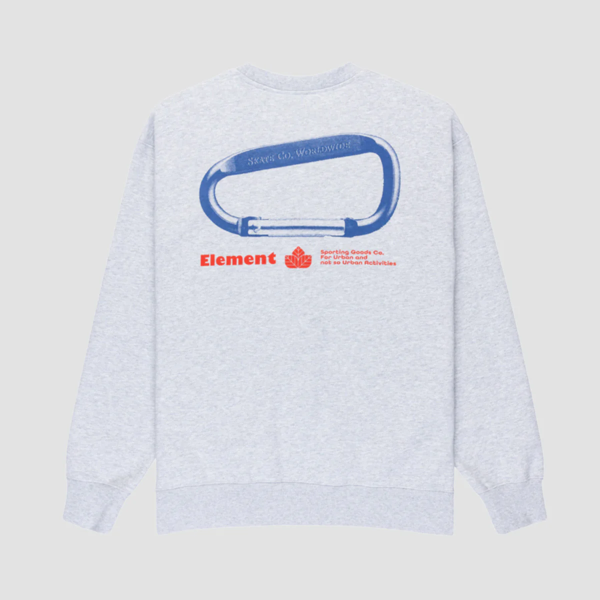 Element Sporting Crew Sweatshirt Mid Grey Heather - Image 2