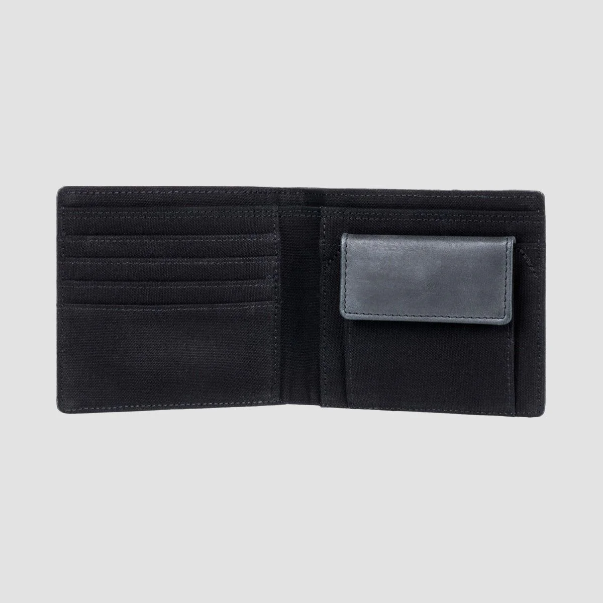 Element Strapper Leather Wallet Black - Image 2