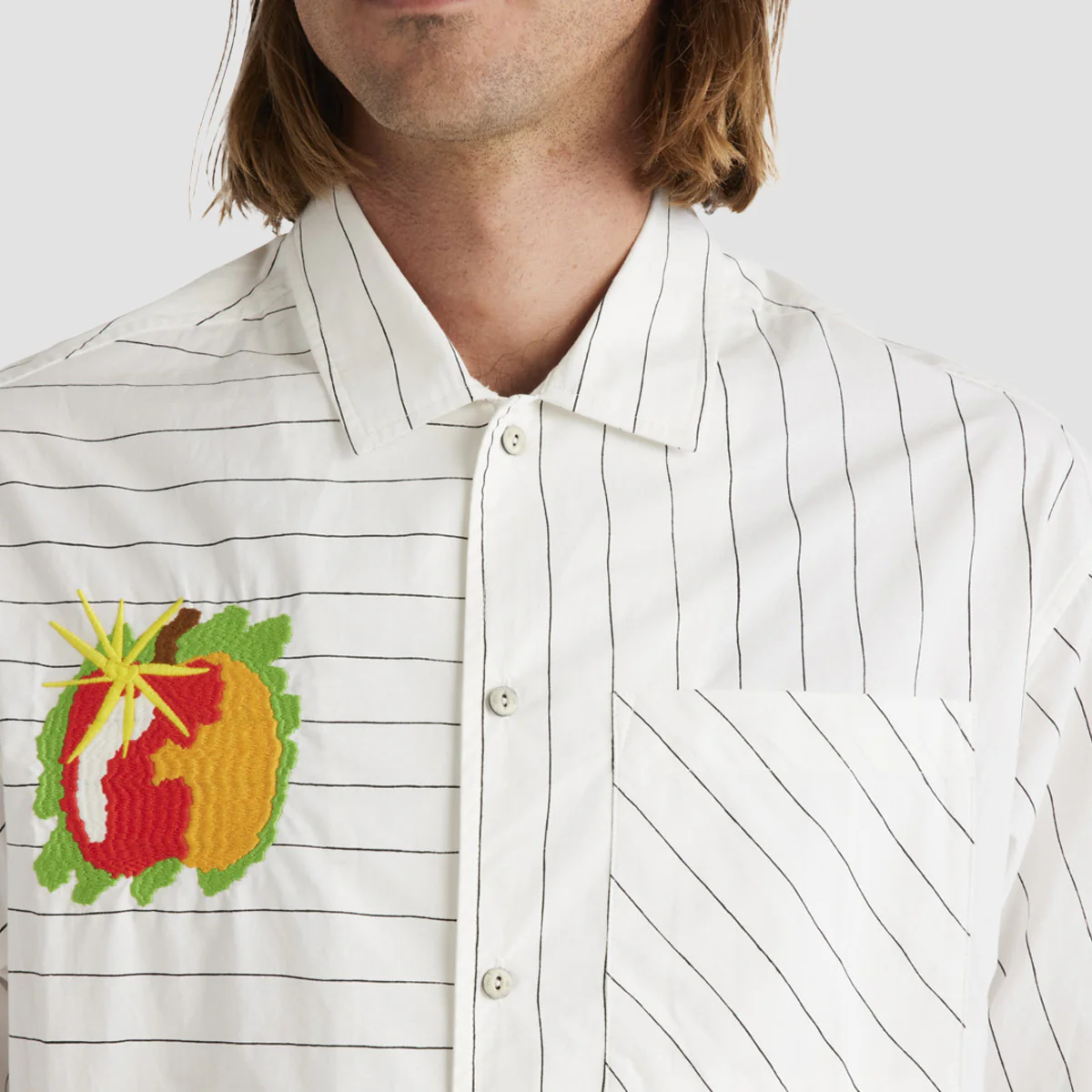 Element X Leon Apple Short Sleeves Shirt Lines - Image 3