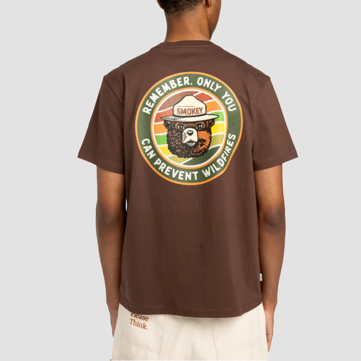 Element X Smokey Bear Prevent T-Shirt Bracken - Image 2