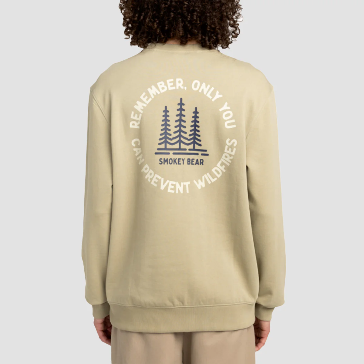 Element X Smokey Bear Remember Pullover Hoodie Tea - Image 2