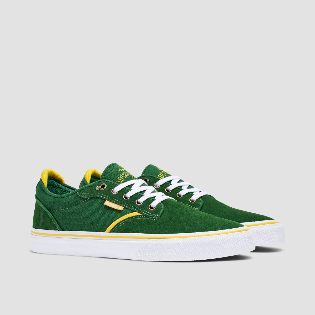Emerica Dickson X Shake Junt Shoes Green - Image 2