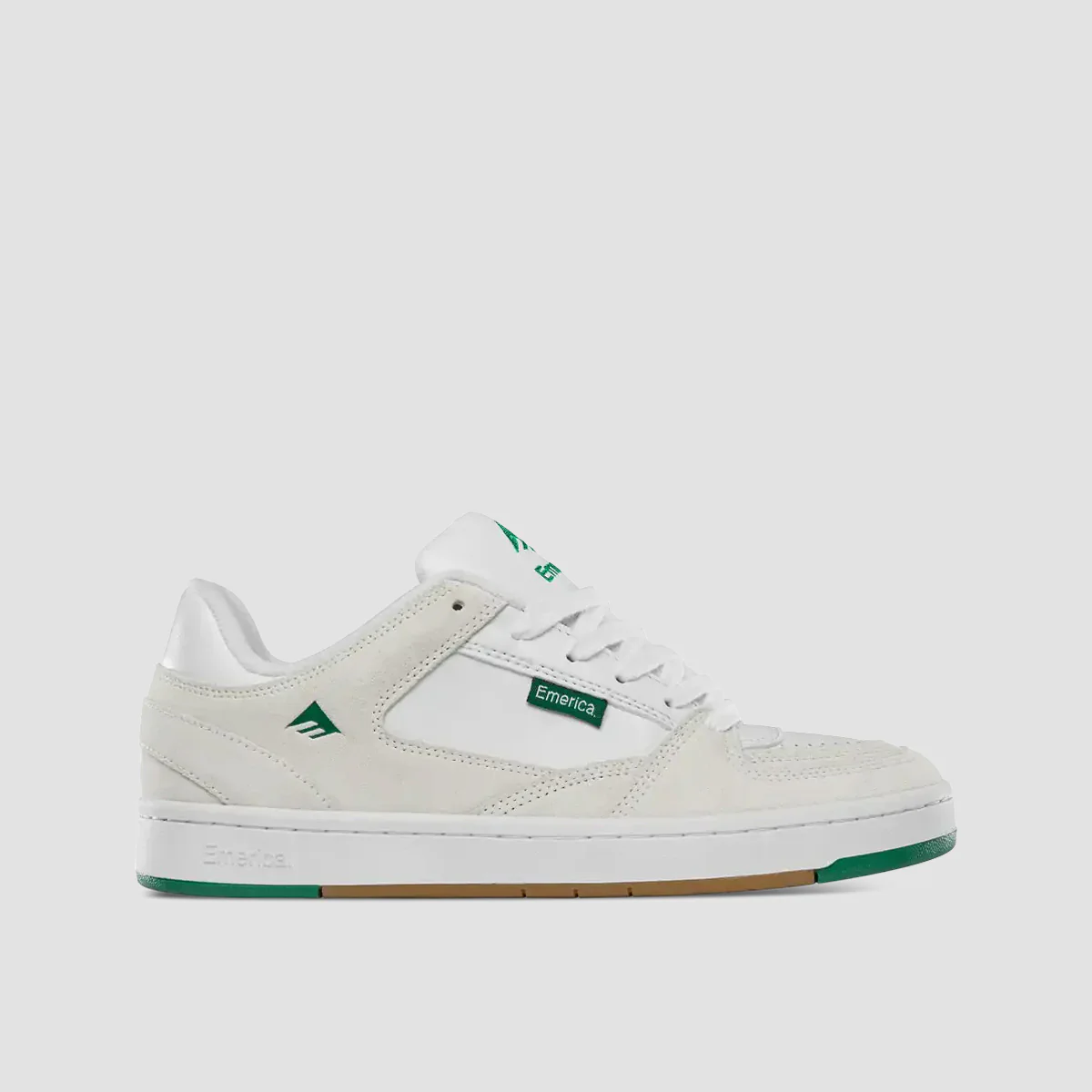 Emerica Mute Shoes - White/Light Grey