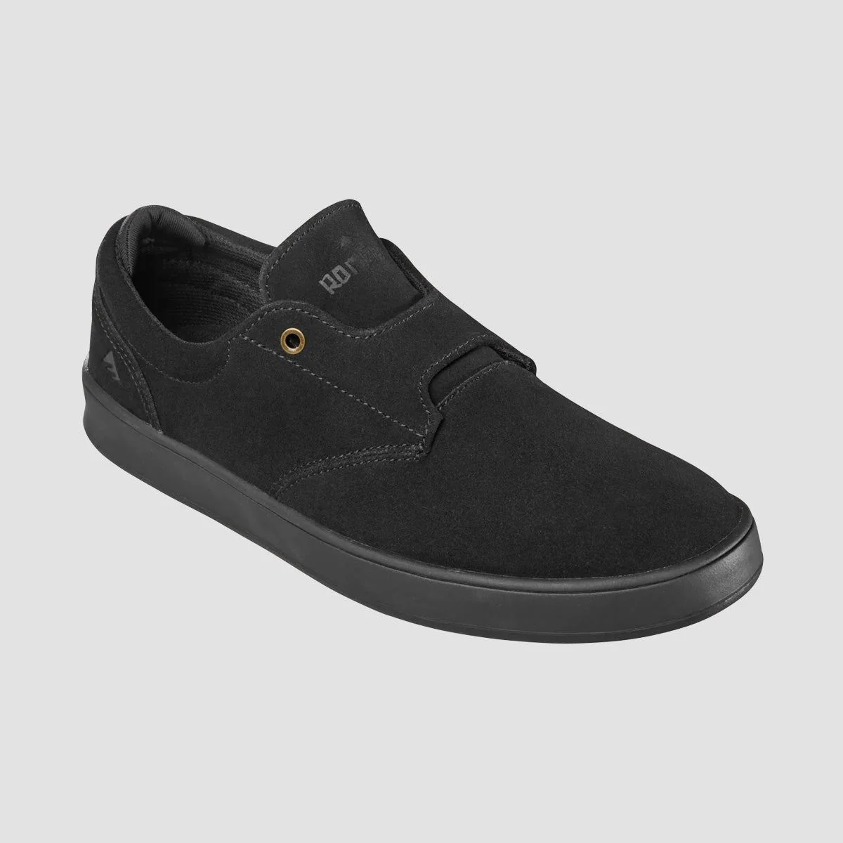 Emerica Romero Skater Slip On Shoes - Black - Image 2