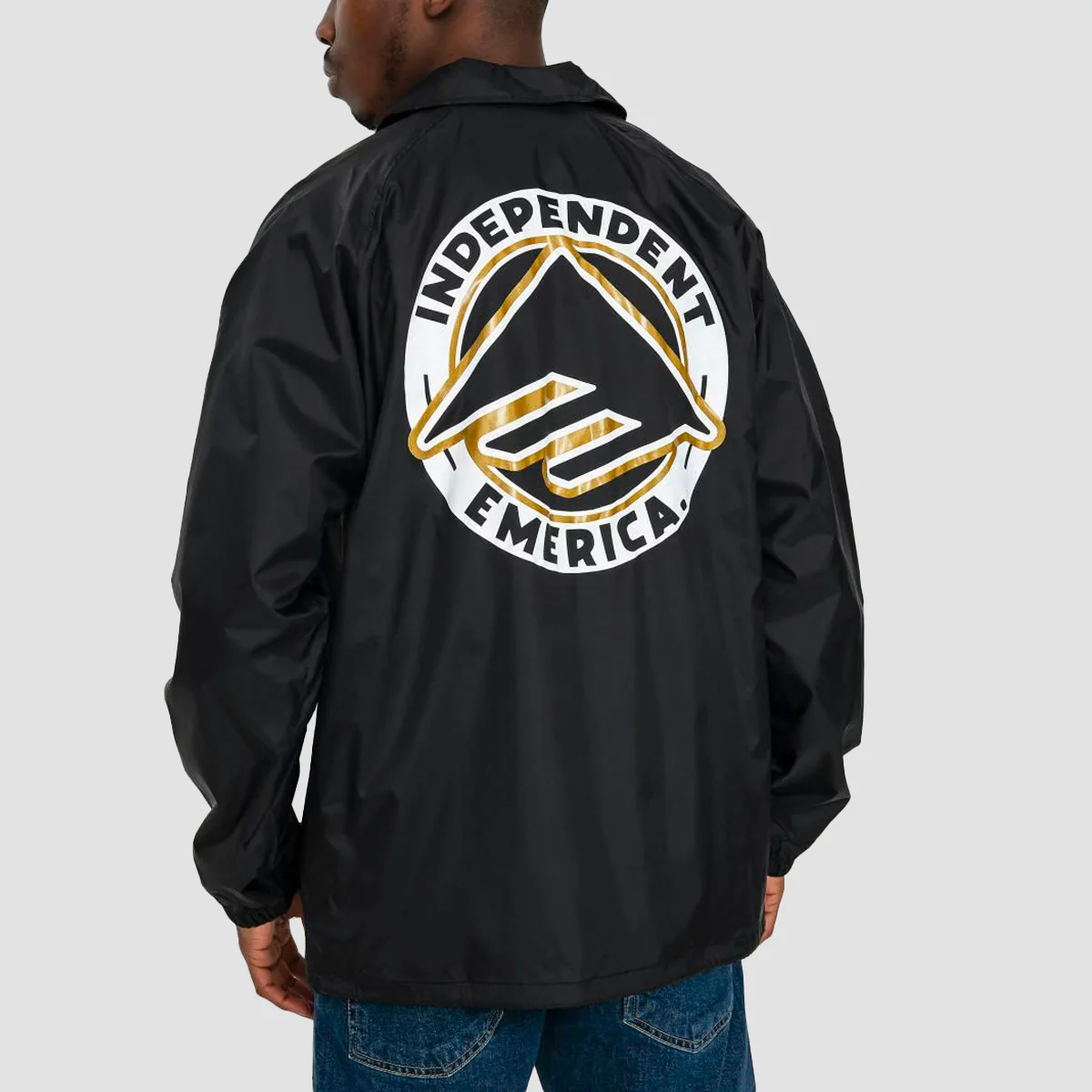 Emerica X Indy Circle Coaches Jacket Black - Image 2