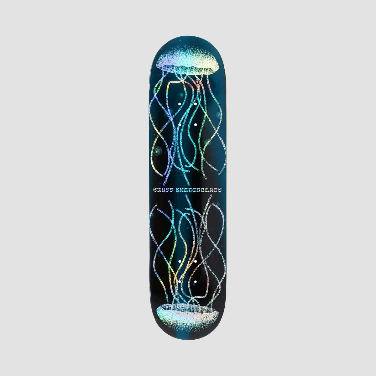 Enuff Designer Skateboard Deck Abyss Hologram Jellyfish - 8"