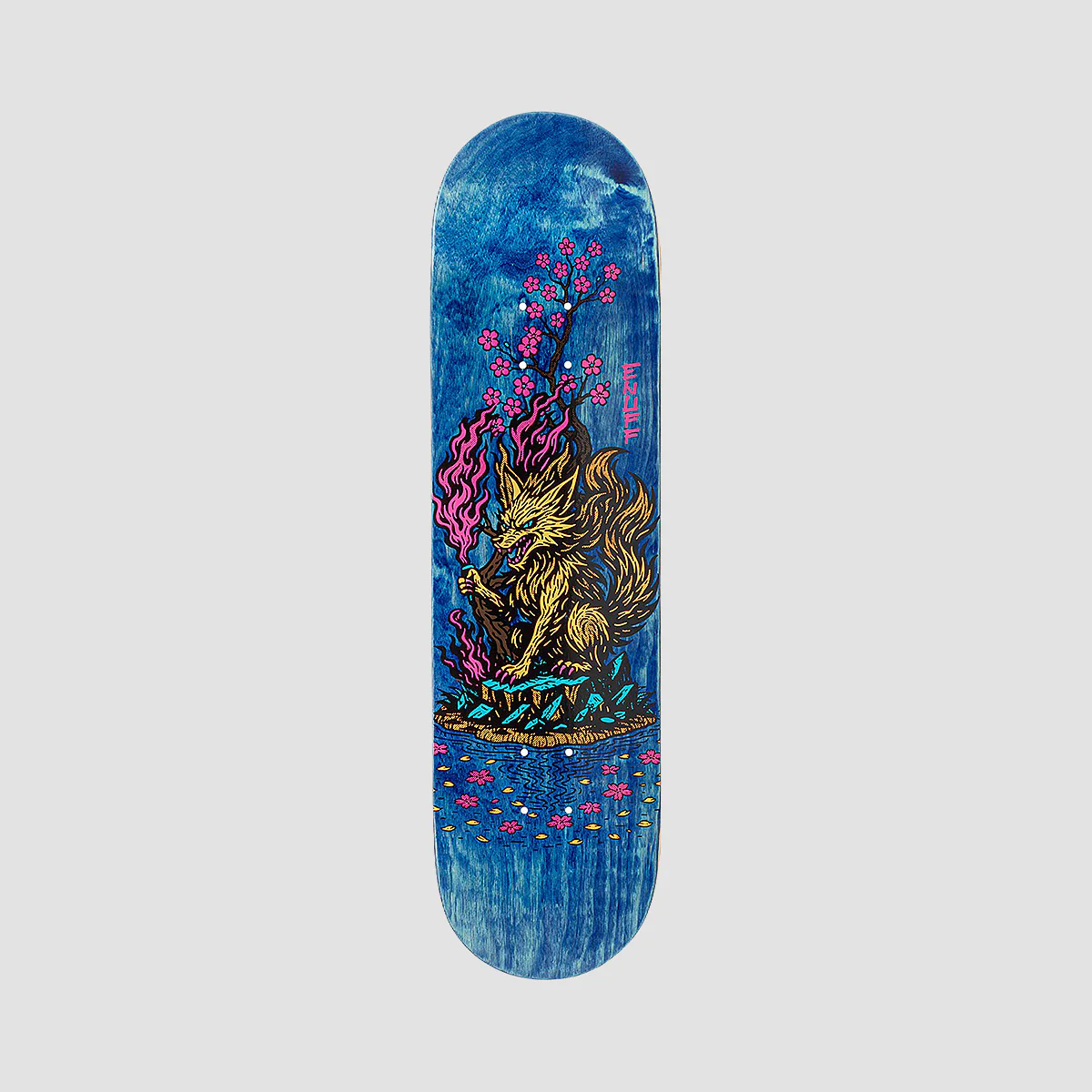 Enuff Designer Skateboard Deck Yokai Kitsune - 8"