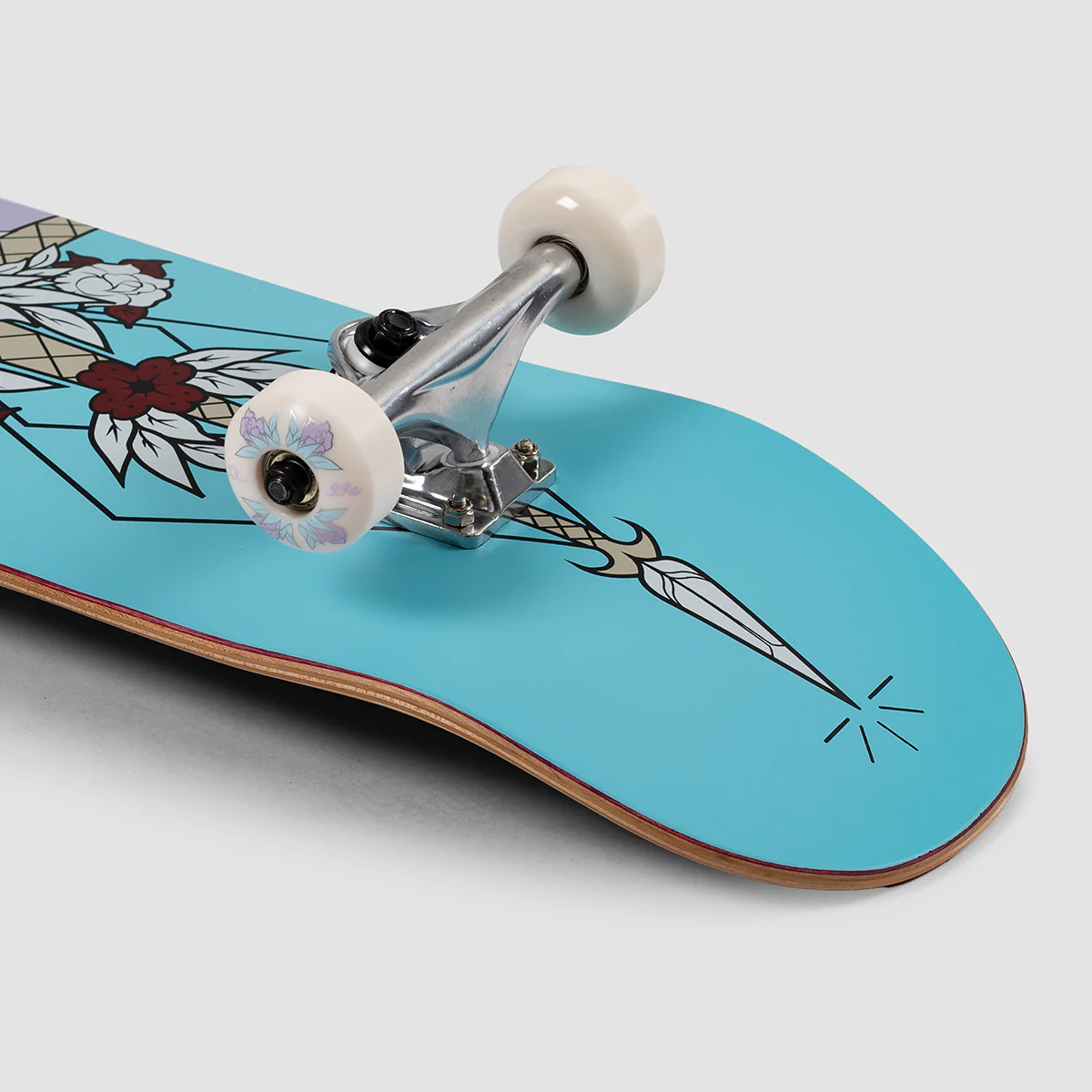 Enuff Flash Skateboard Purple/Blue - 8" - Image 3