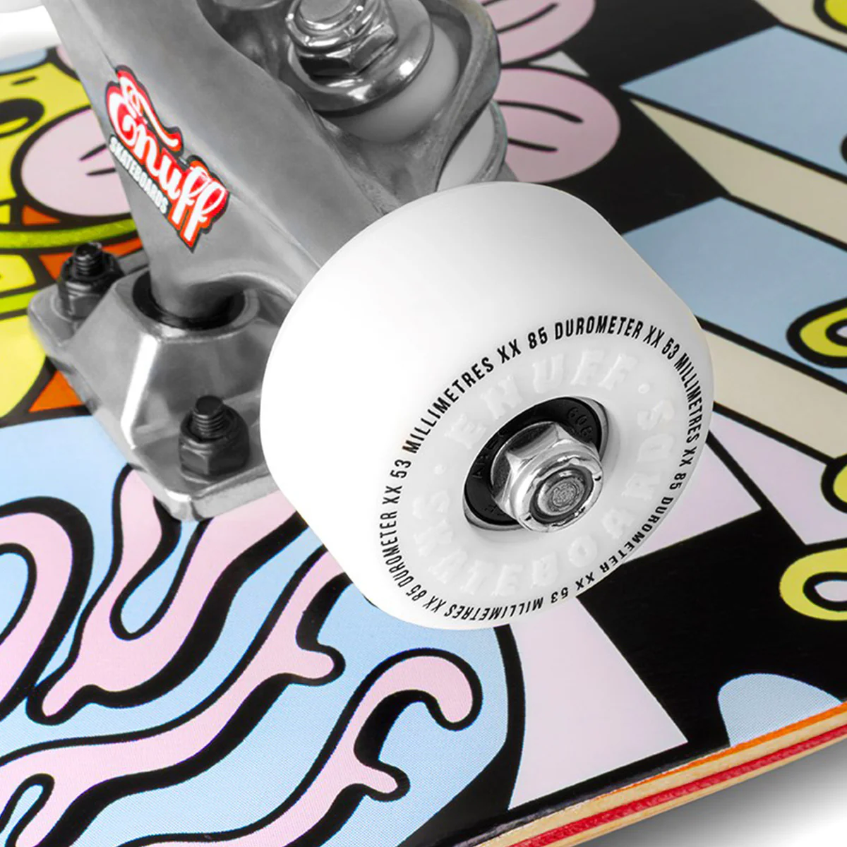 Enuff Meltworld Mini Skateboard Dazed - 7.25" - Image 5