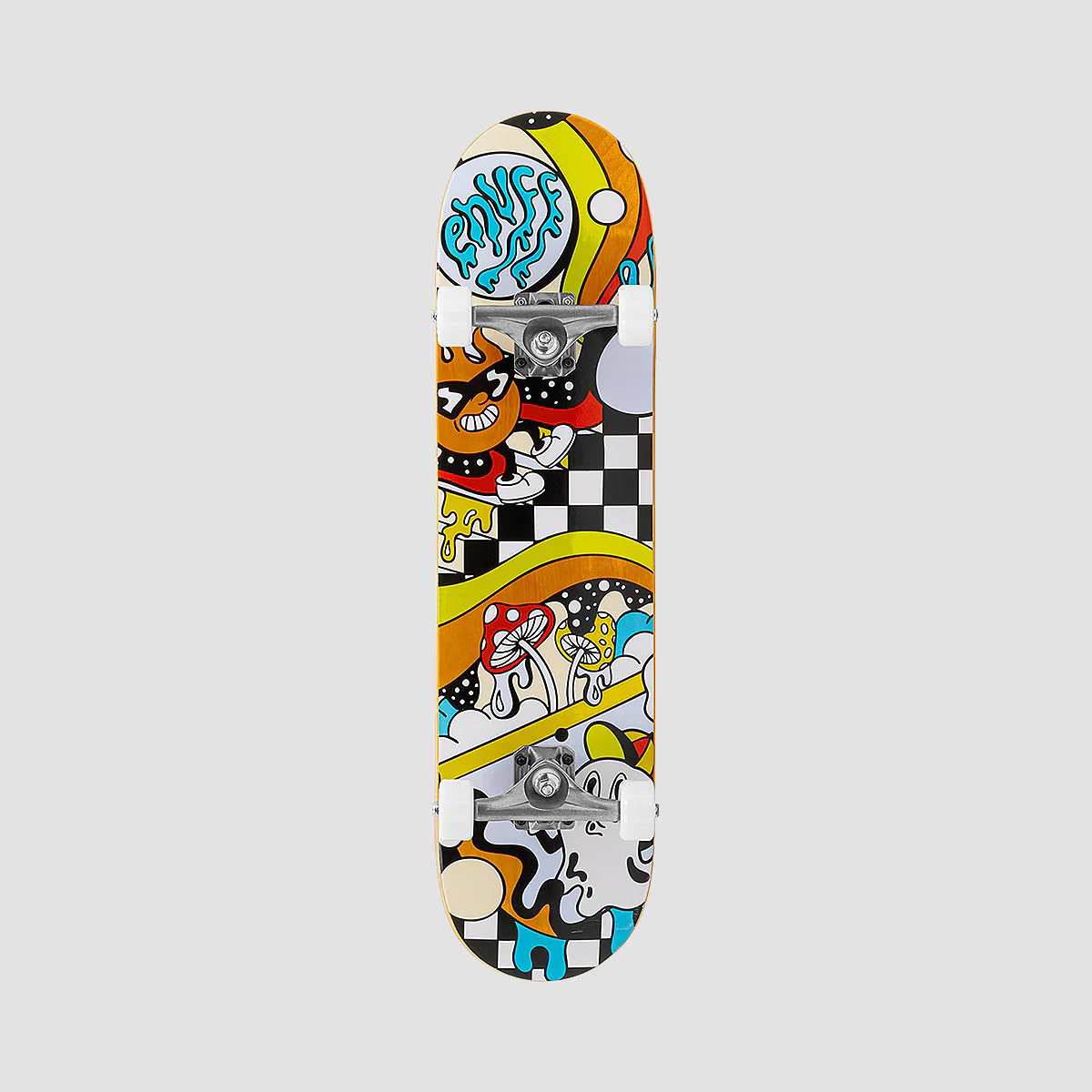 Enuff Meltworld Skateboard Confused - 7.75"