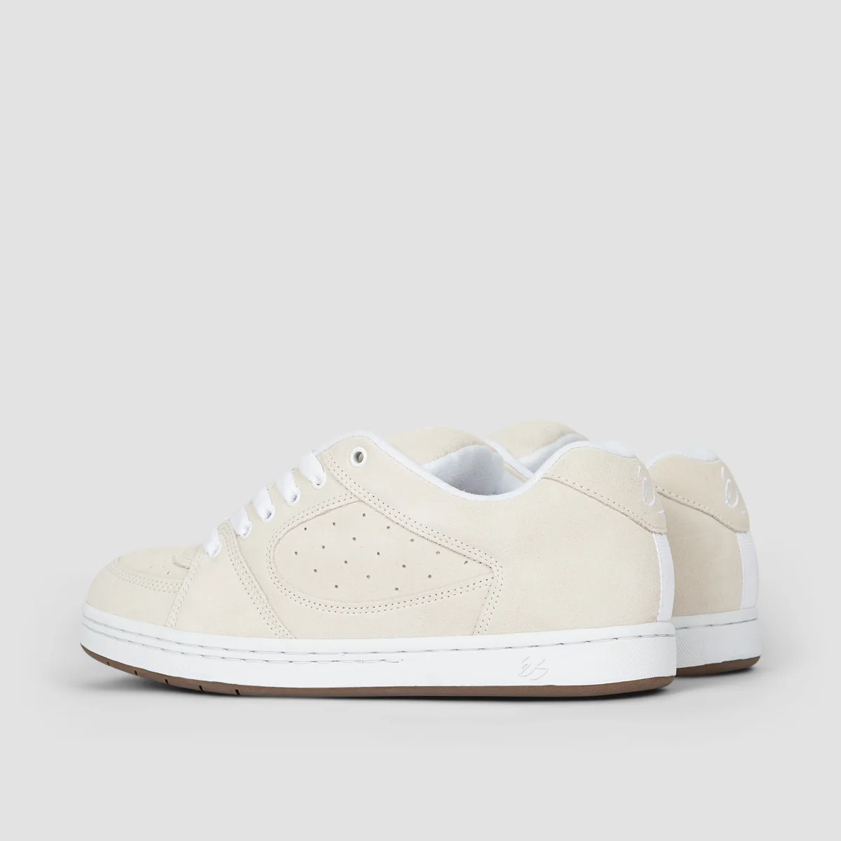 eS Accel OG Shoes - White/Gum - Image 3