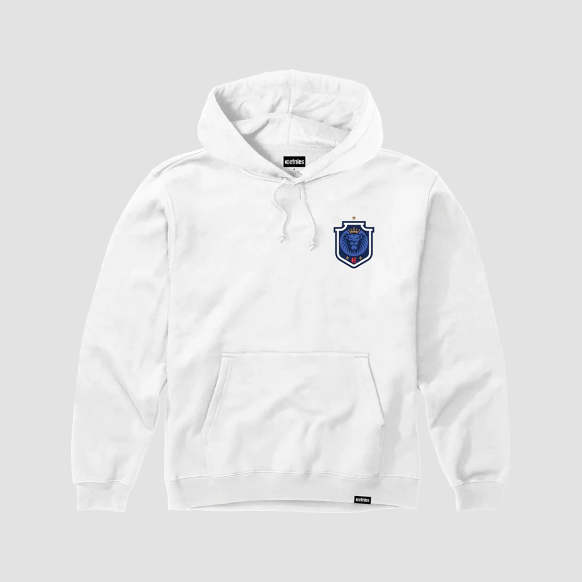 Etnies AG Lion Pullover Hoodie White