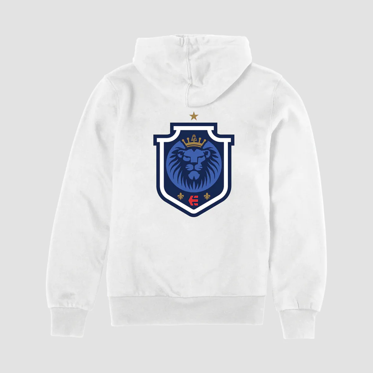 Etnies AG Lion Pullover Hoodie White - Image 2