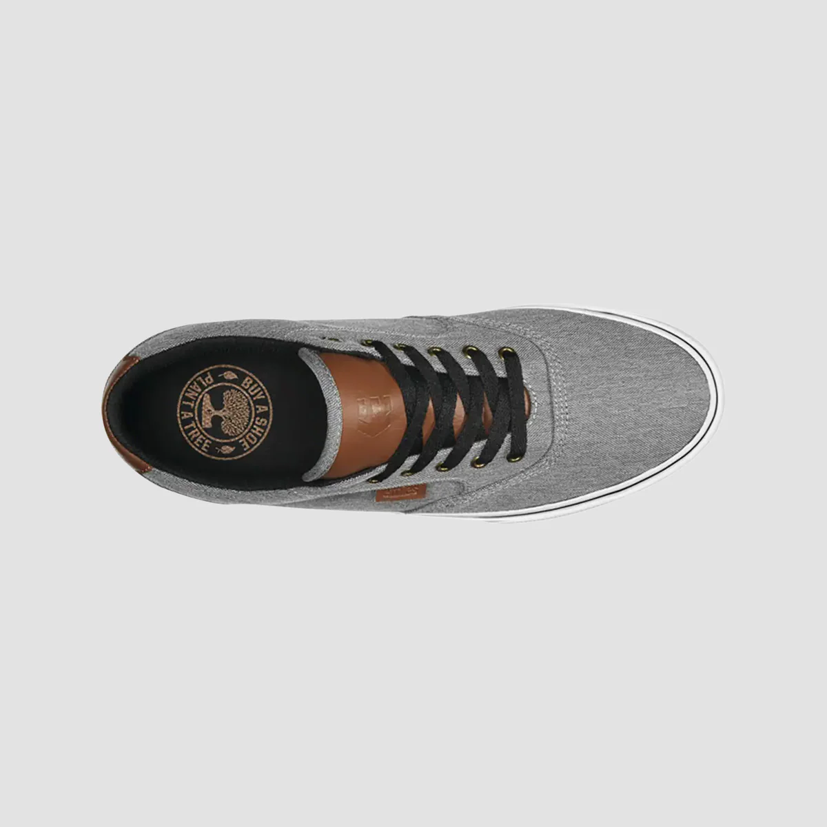 Etnies Blitz Shoes - Grey/Brown - Image 3