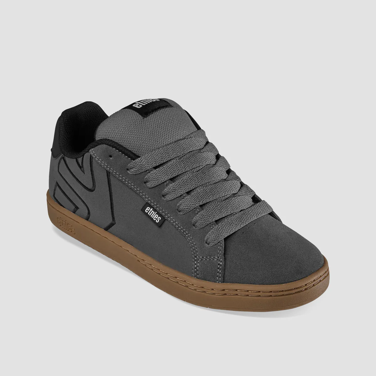 Etnies Fader Shoes - Dark Grey/Black - Image 2