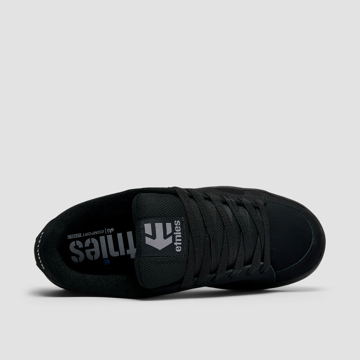 Etnies Kingpin Shoes - Black/Black - Image 4