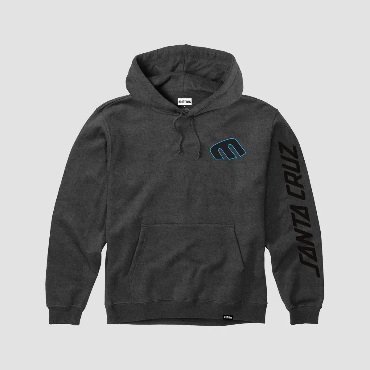 Etnies Screaming Hand Pullover Hoodie Charcoal
