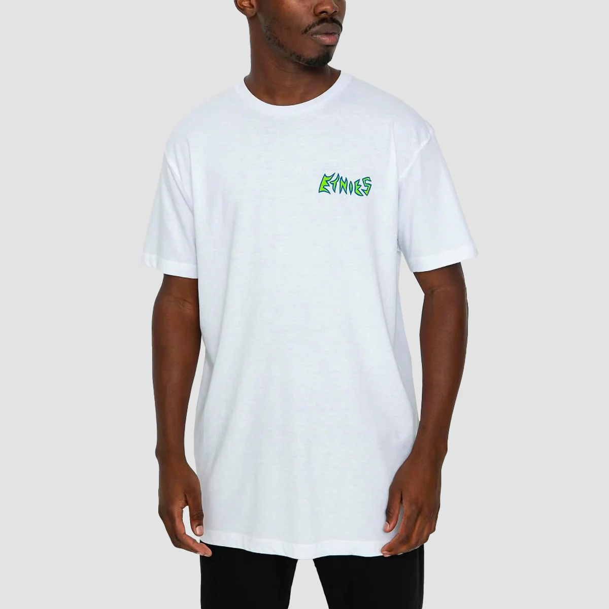 Etnies Skate Skull T-Shirt White - Image 2