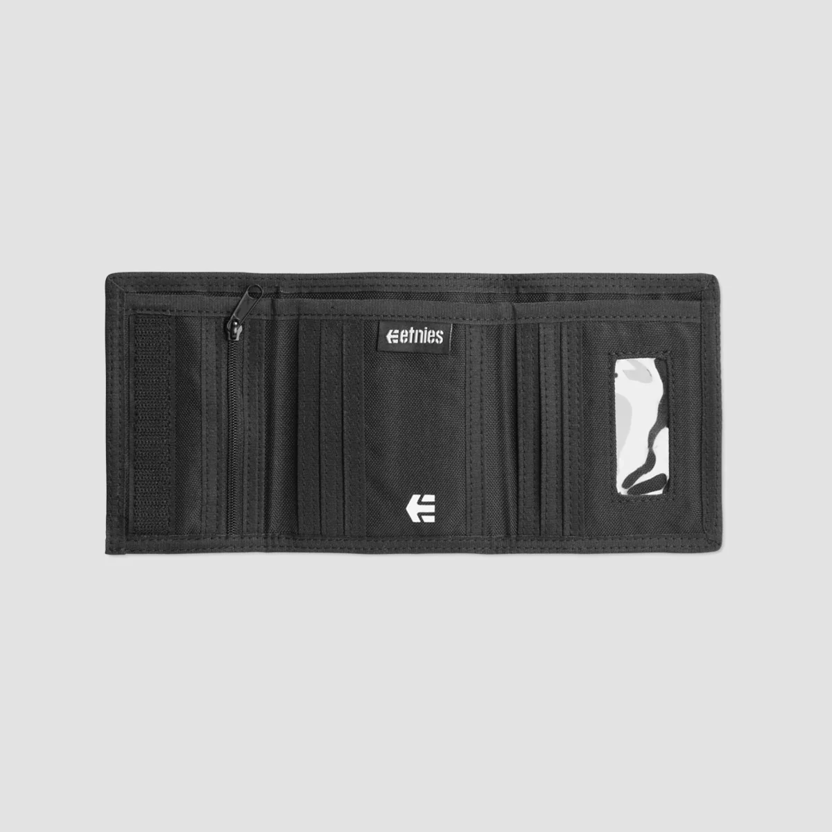 Etnies Stacks Wallet Black/Black/White - Image 2