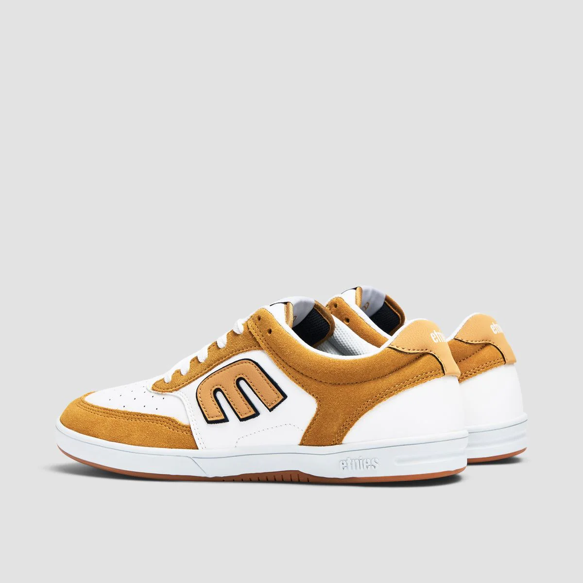 Etnies The Aurelien Shoes - Tan/White - Image 3