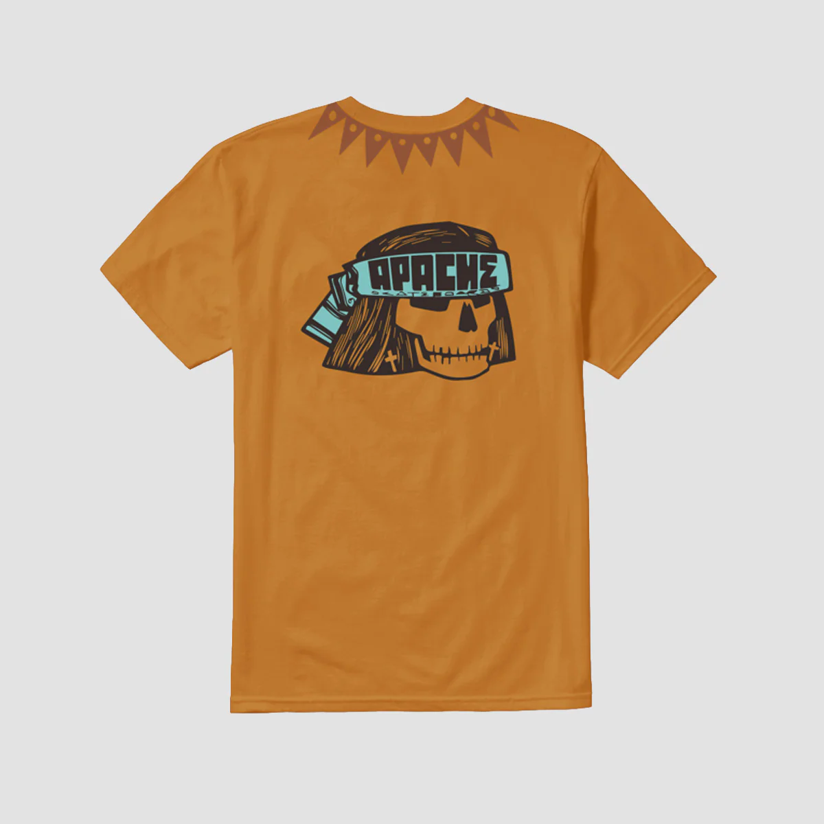 Etnies X Apache T-Shirt Rust - Image 2