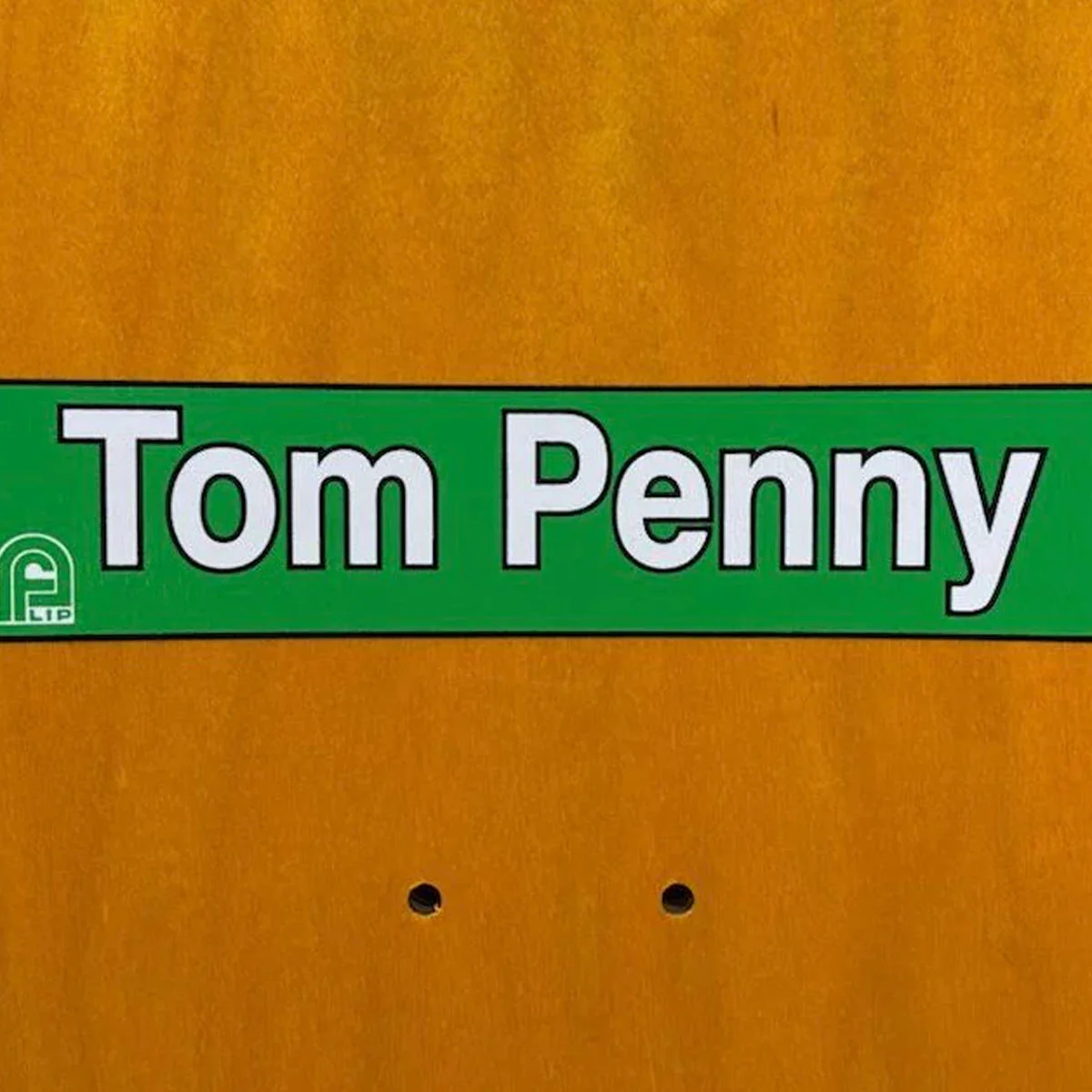 Flip Tom Penny Weed Leaf UK Model Skateboard Deck - 8" - Image 2