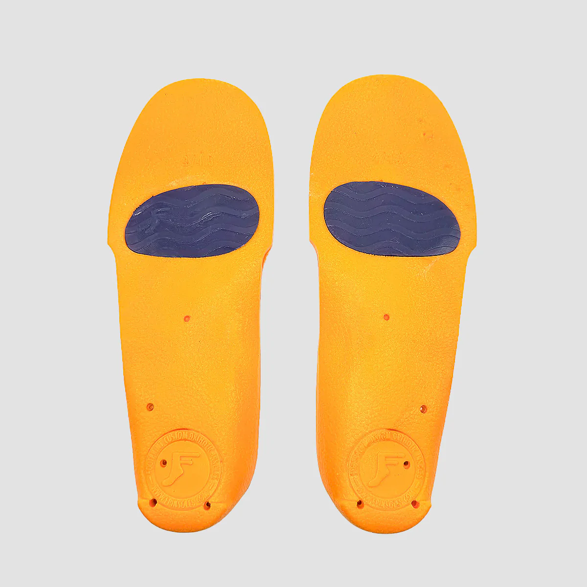 Footprint Gamechanger Pro Custom Orthotic Sports Gel Insoles Classic Orange - Image 2
