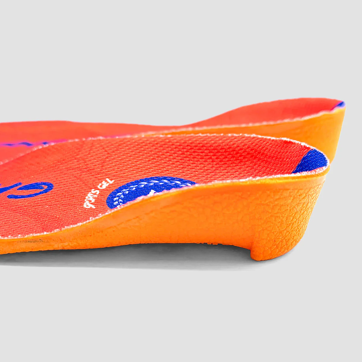 Footprint Gamechanger Pro Custom Orthotic Sports Gel Insoles Classic Orange - Image 3