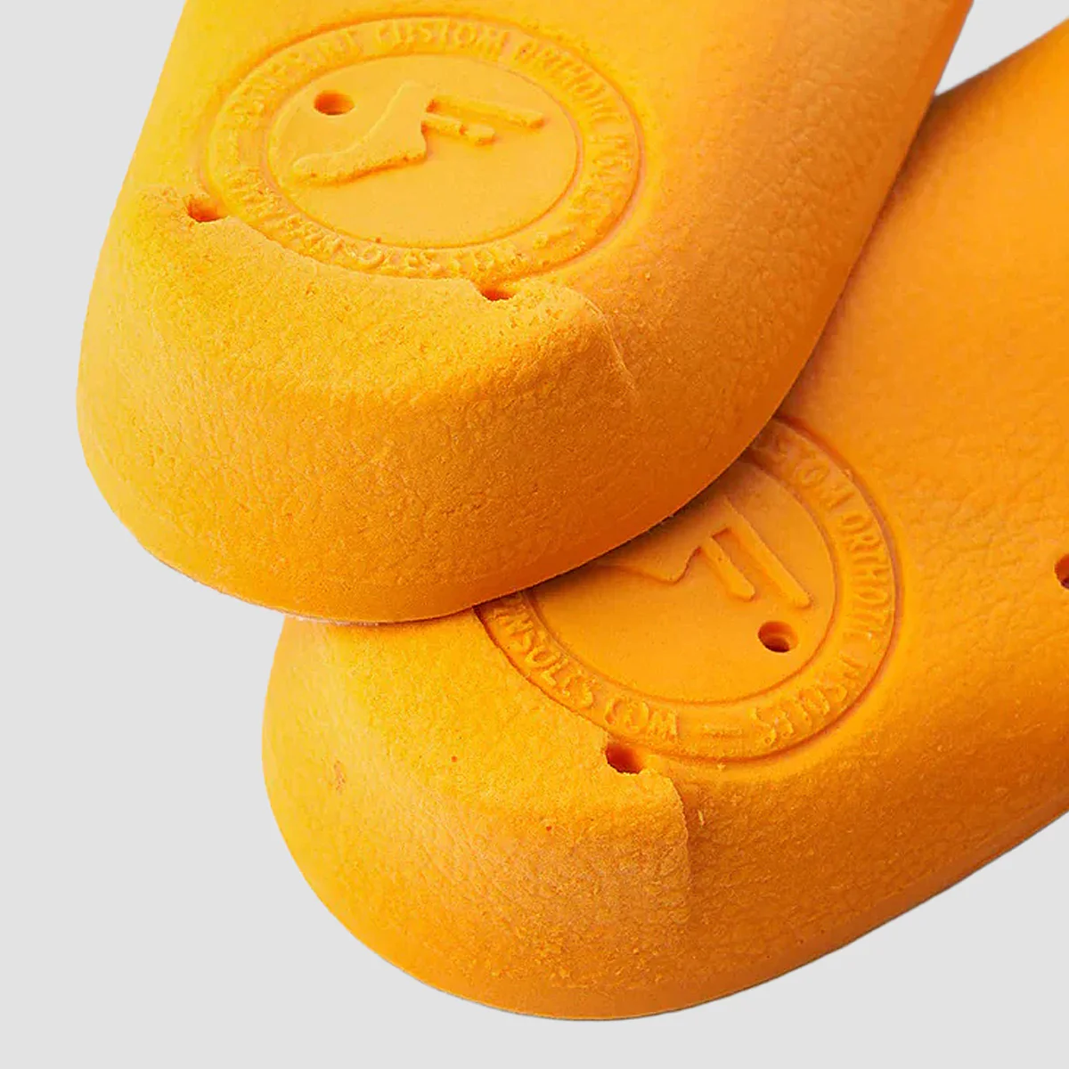 Footprint Gamechanger Pro Custom Orthotic Sports Gel Insoles Classic Orange - Image 4