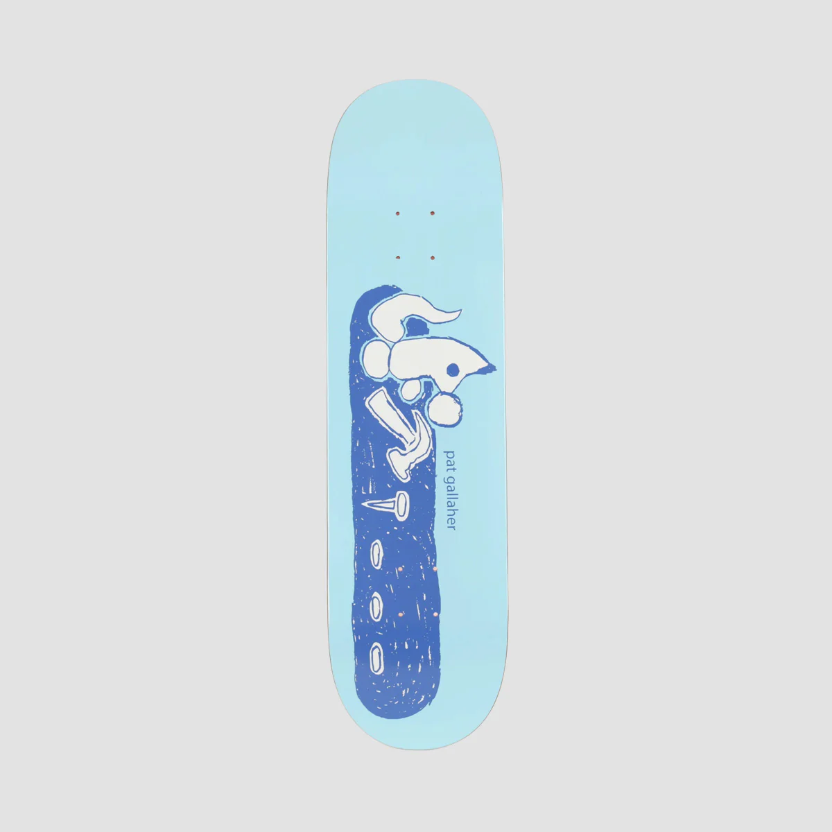 Frog Okay Squirrel Pat G Skateboard Deck - 8.25"