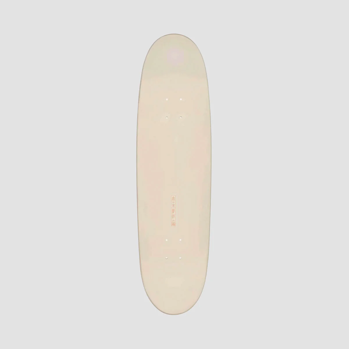 Globe Eggy Skateboard Deck Off-White/The Lot - 8.625" - Image 2