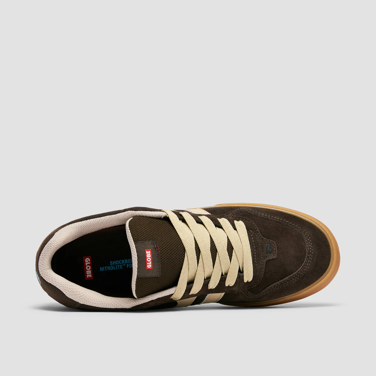 Globe Encore-2 Shoes - Brown/Gum - Image 4