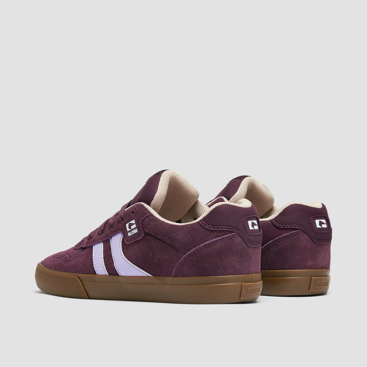 Globe Encore-2 Shoes - Plum/Gum - Image 3