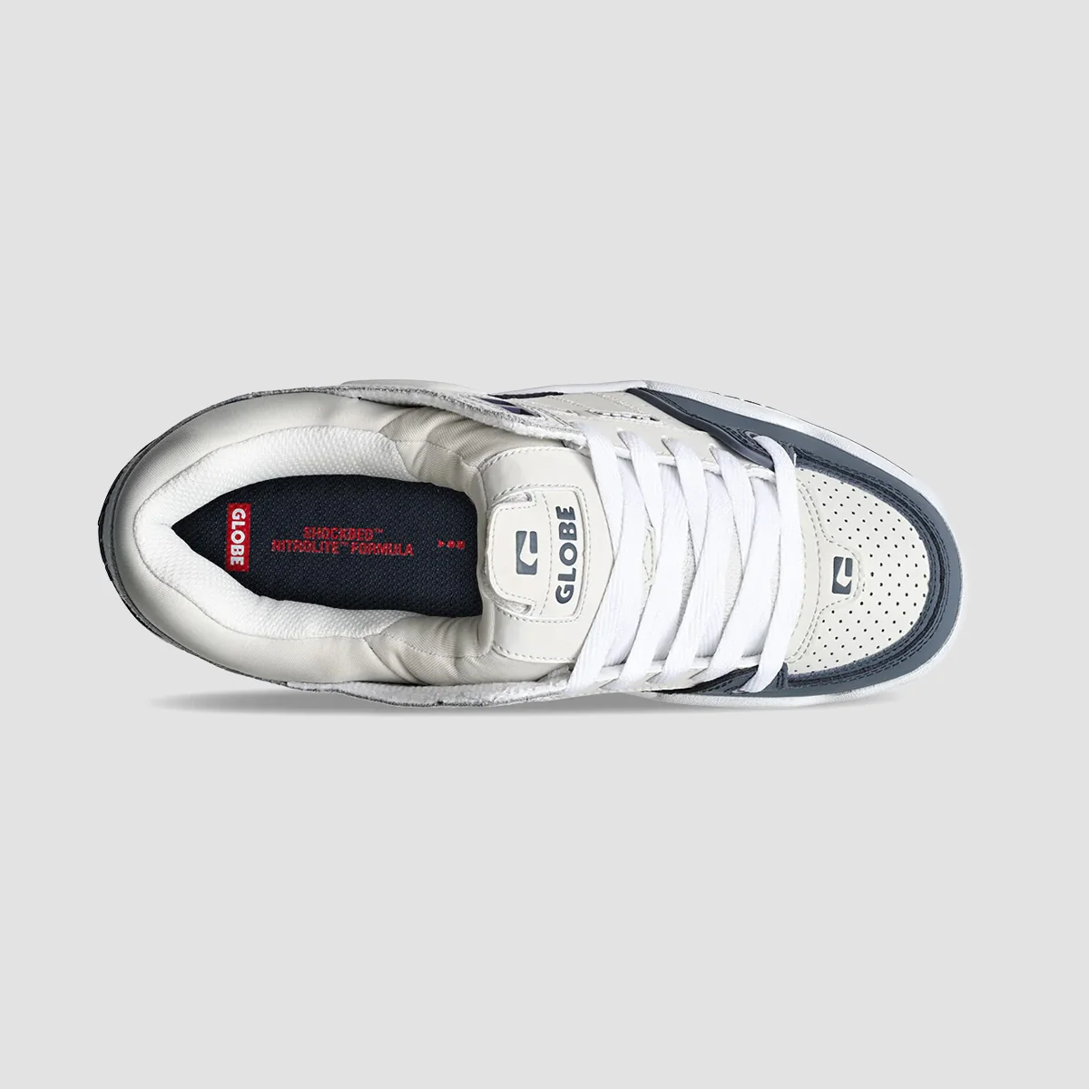 Globe Fusion Shoes - Grey/Blue - Image 2