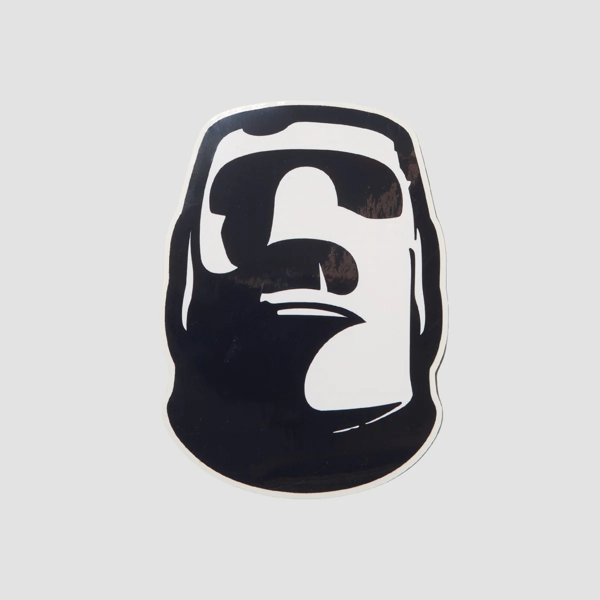 Heathen Monolith Sticker Black/White 50x37mm