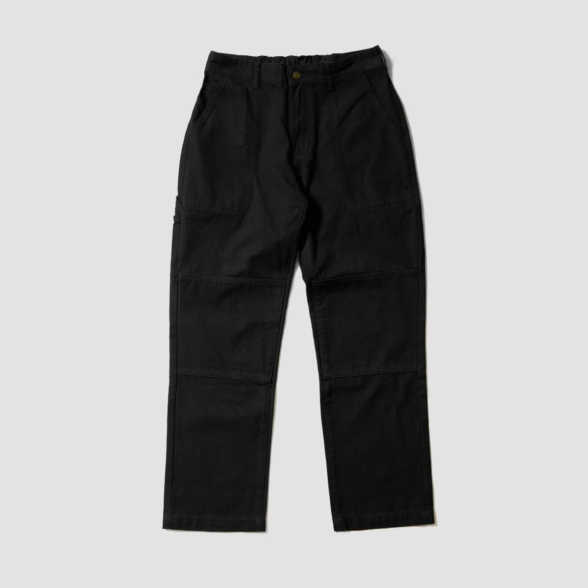 Heathen Shackles Heavy Canvas Work Pants Black - Image 3