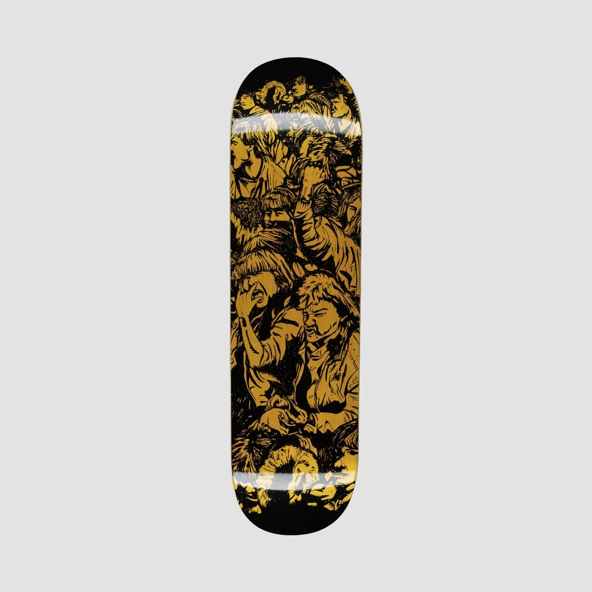Hockey Rockers Skateboard Deck Various Stains - 8.18"
