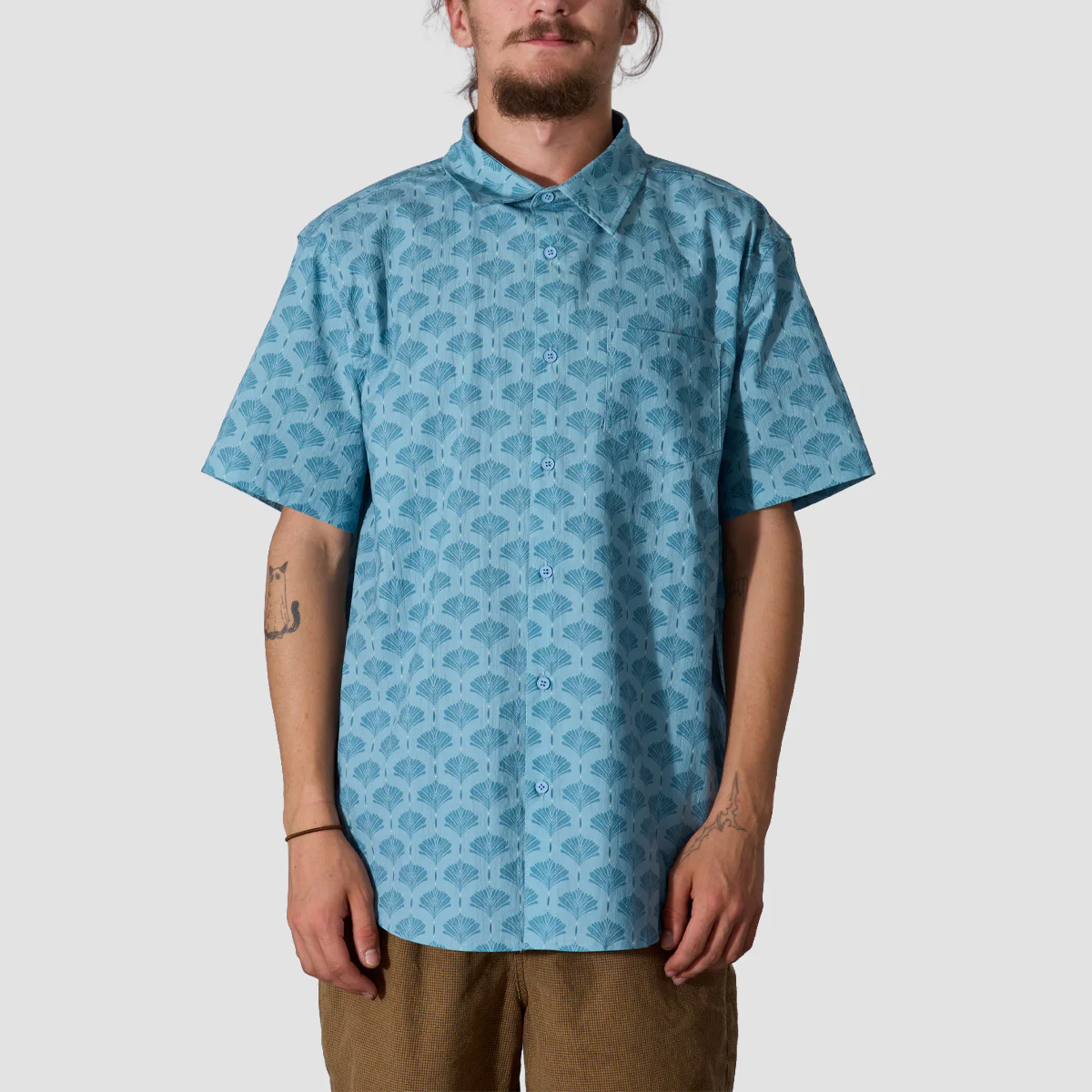 Hurley Arbore Short Sleeve Shirt Destroyer