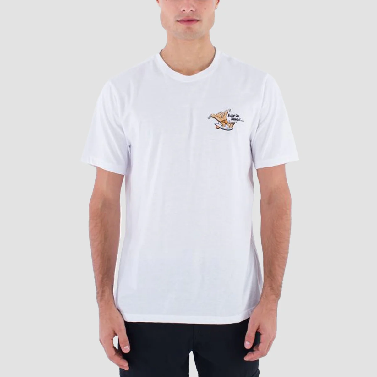 Hurley Everyday Stokin T-Shirt White - Image 2