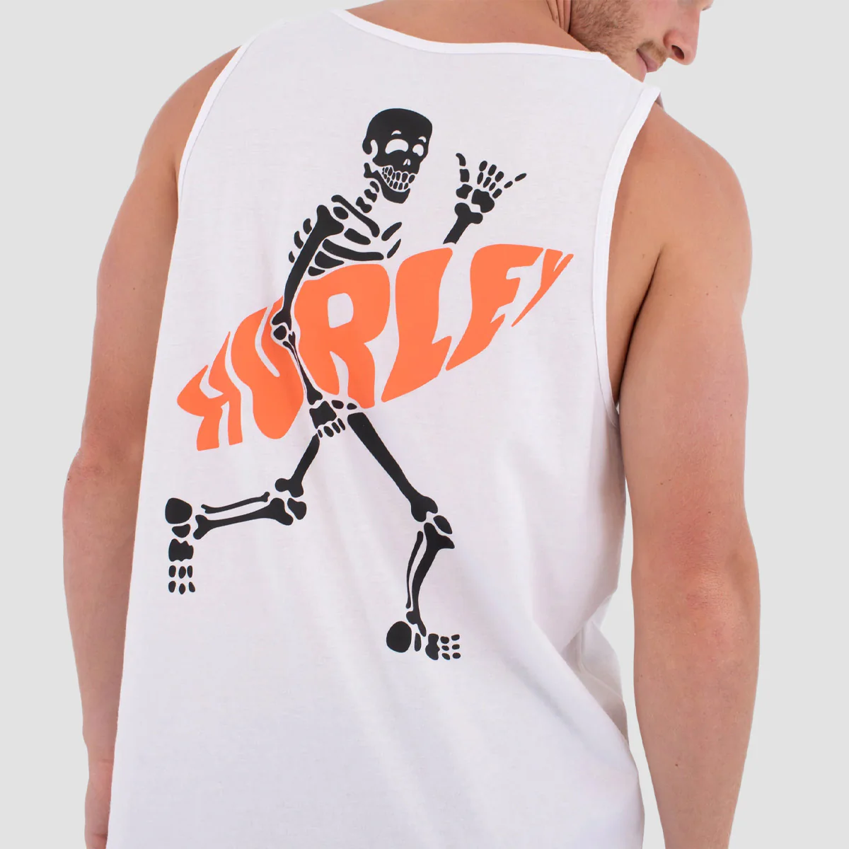Hurley Flamengue Tank Vest White - Image 2