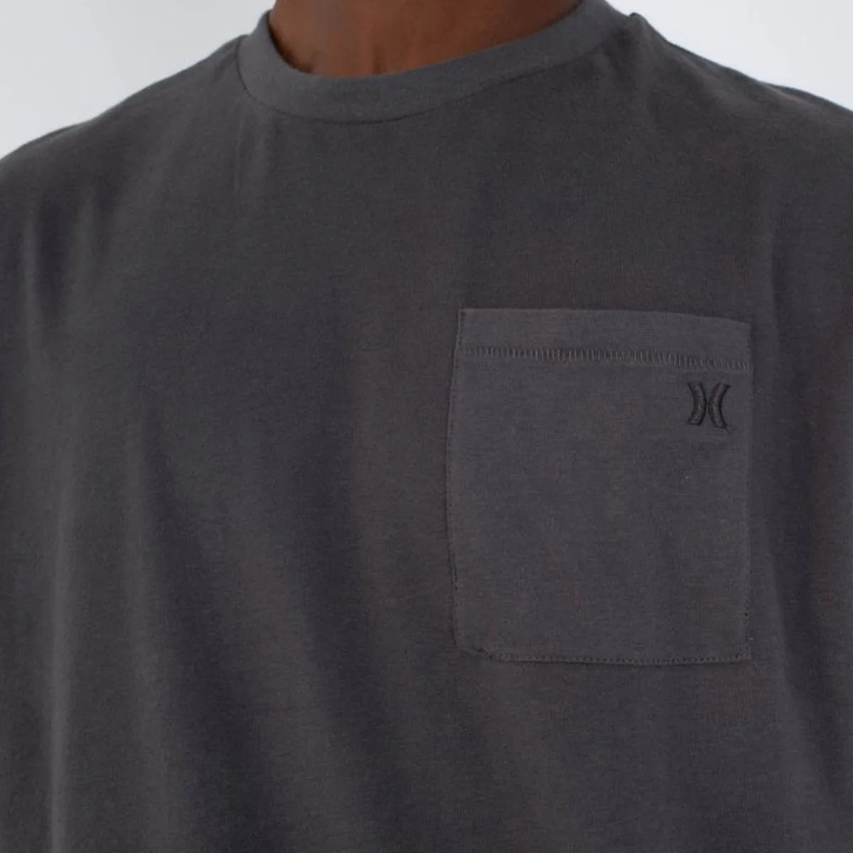 Hurley Low Tide Pocket T-Shirt Dark Stone - Image 2