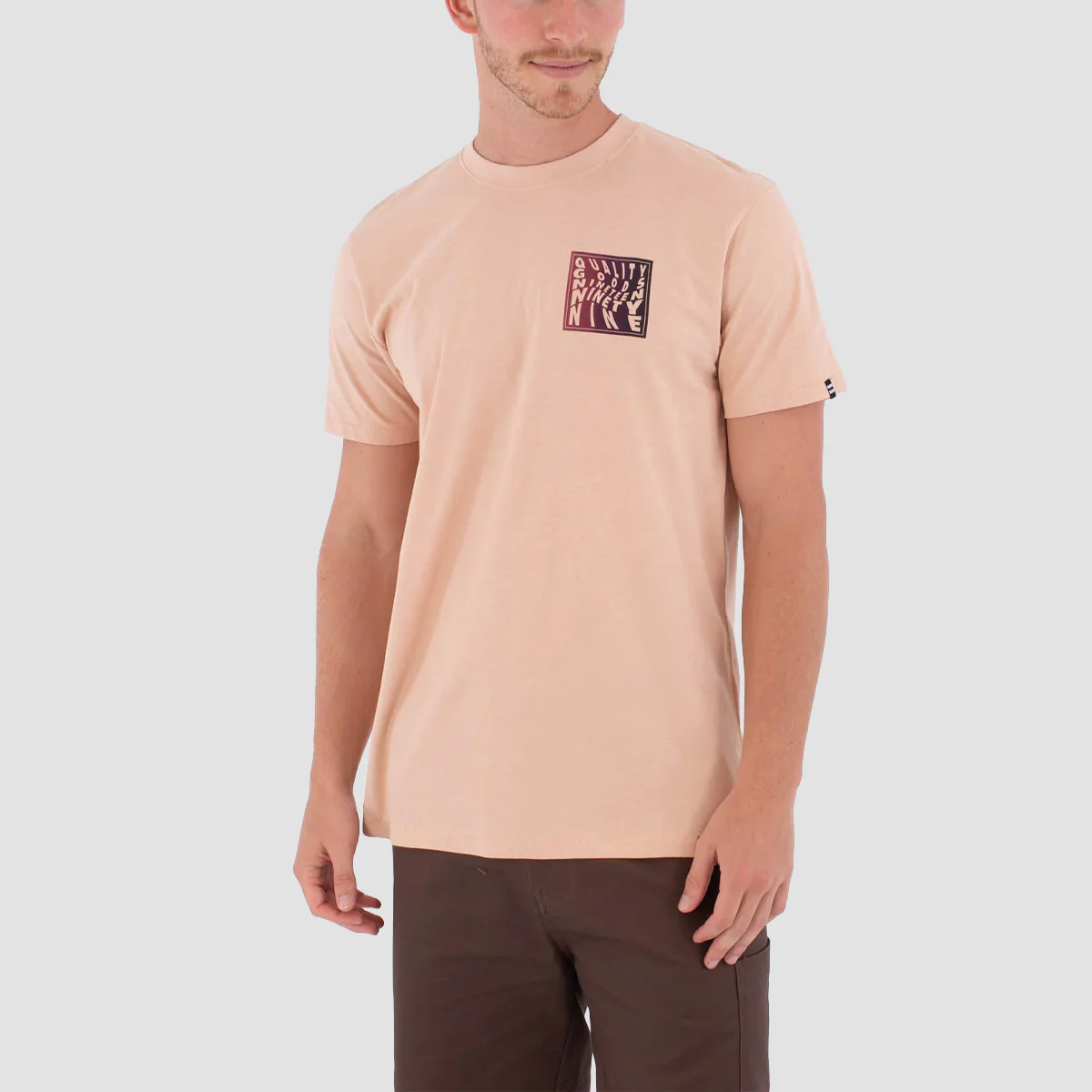 Hurley Reless 99 Crew Sweatshirt Beach Clay - Image 2