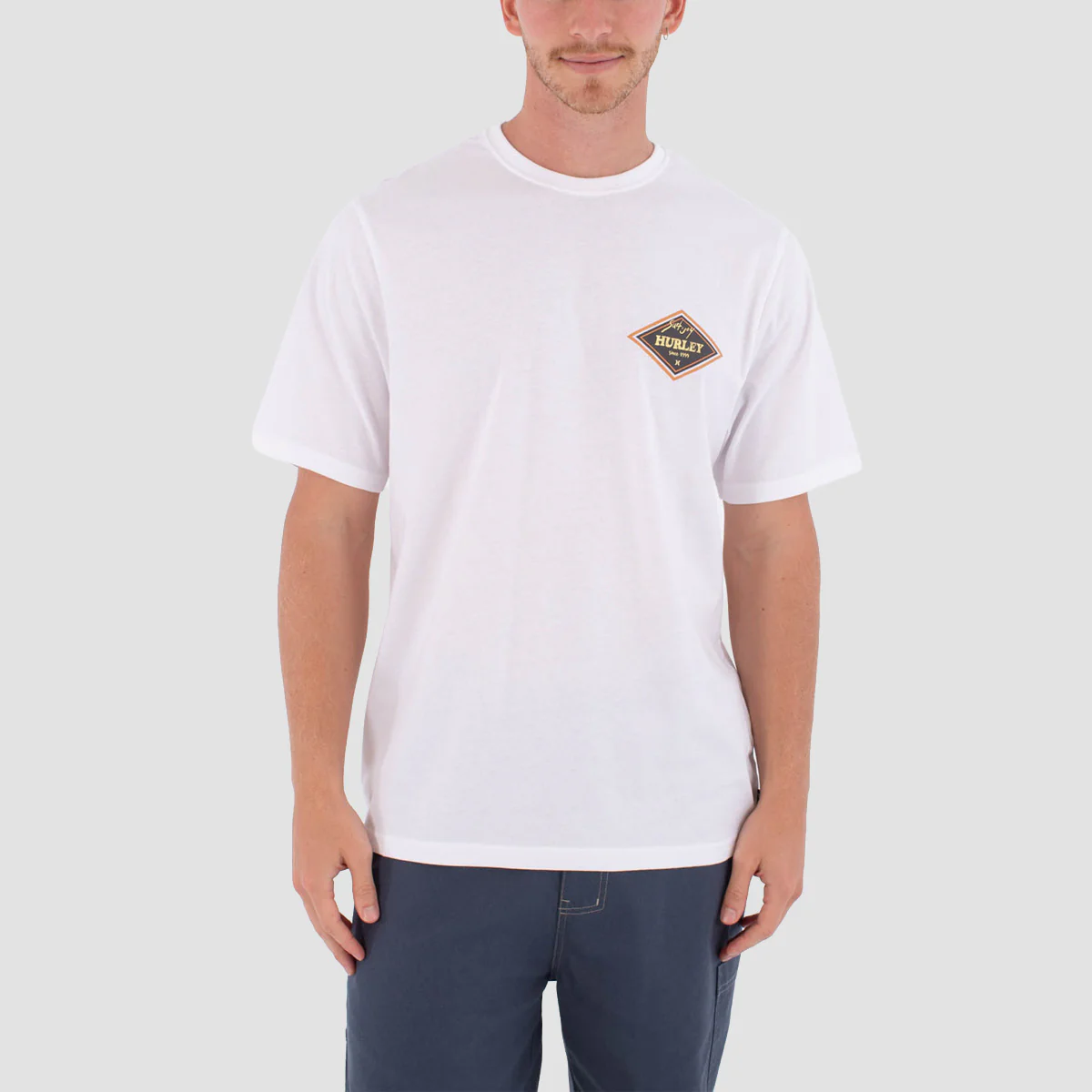 Hurley Samp T-Shirt White - Image 2