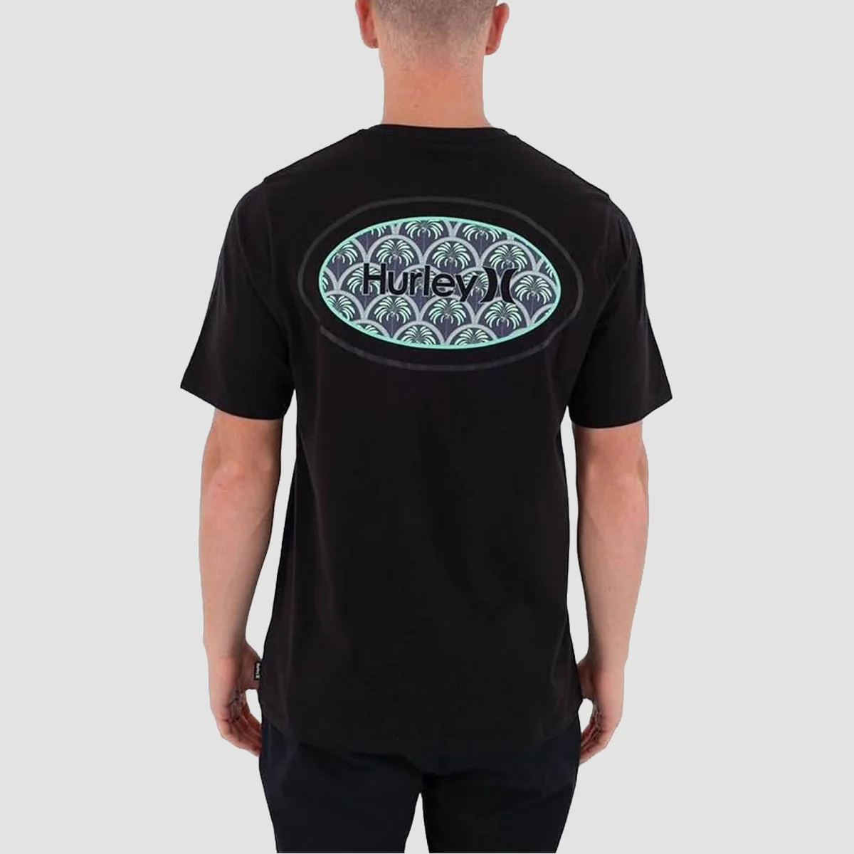 Hurley Vasce T-Shirt Black 1 - Image 2