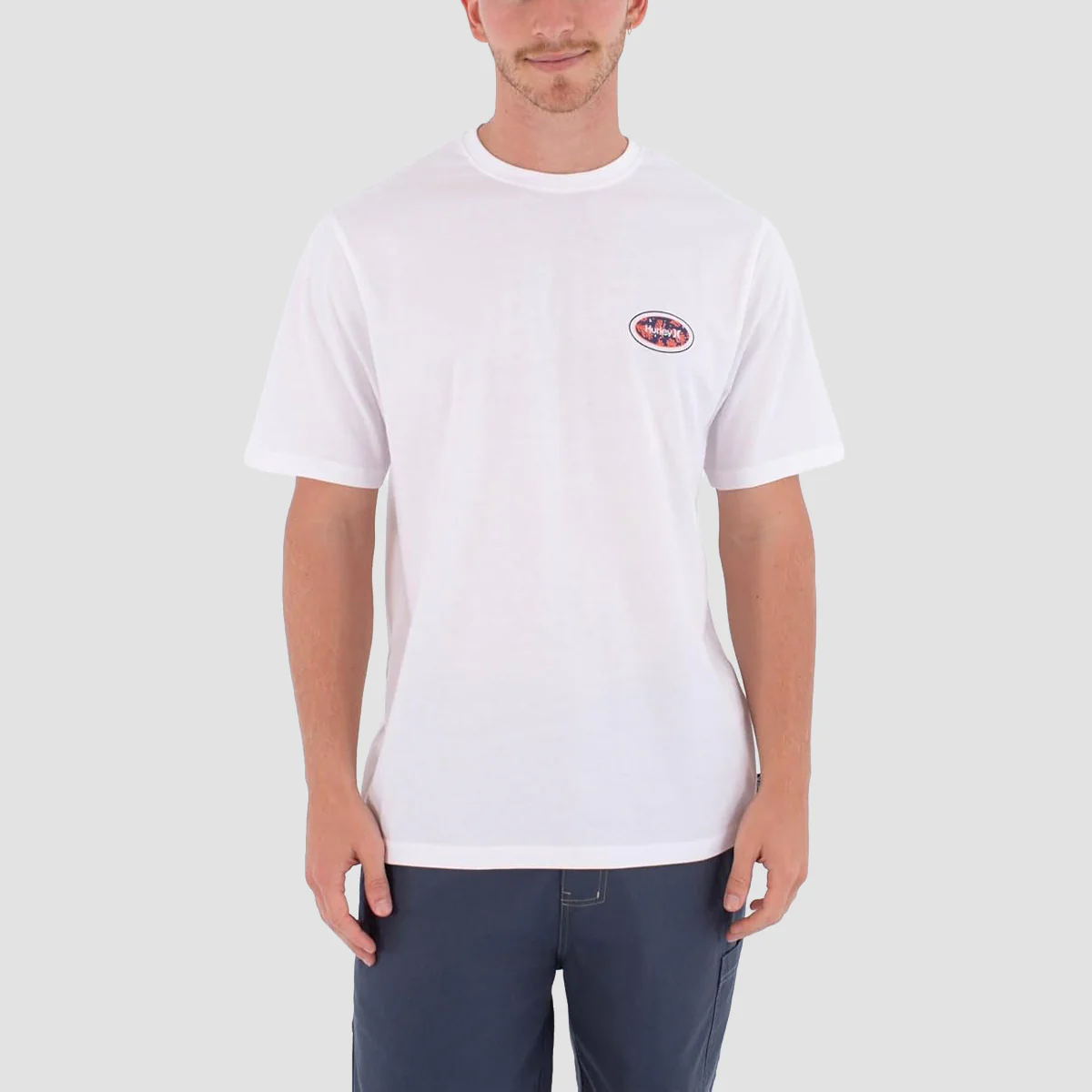 Hurley Vasce T-Shirt White 1