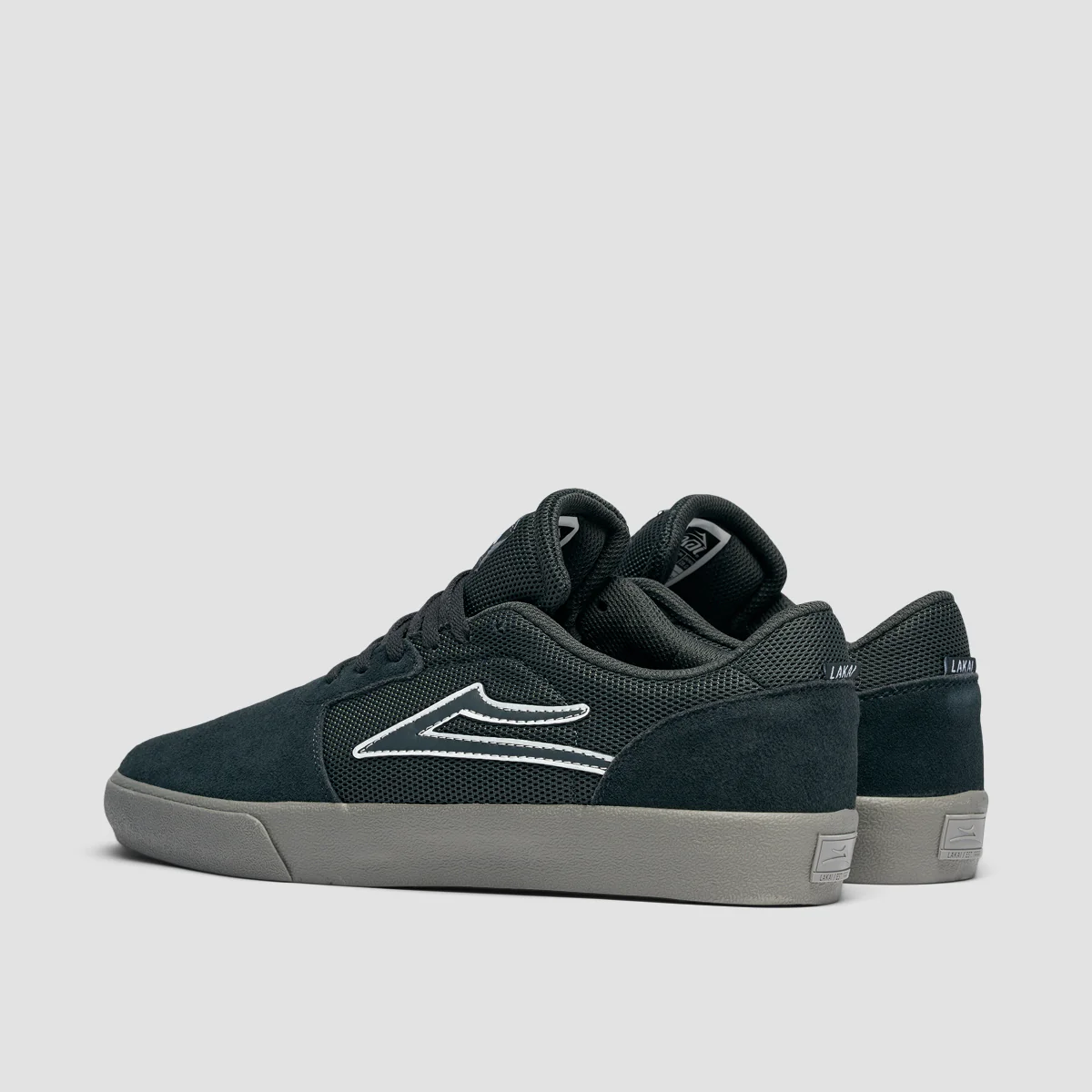 Lakai Cardiff Shoes - Charcoal Suede - Image 3