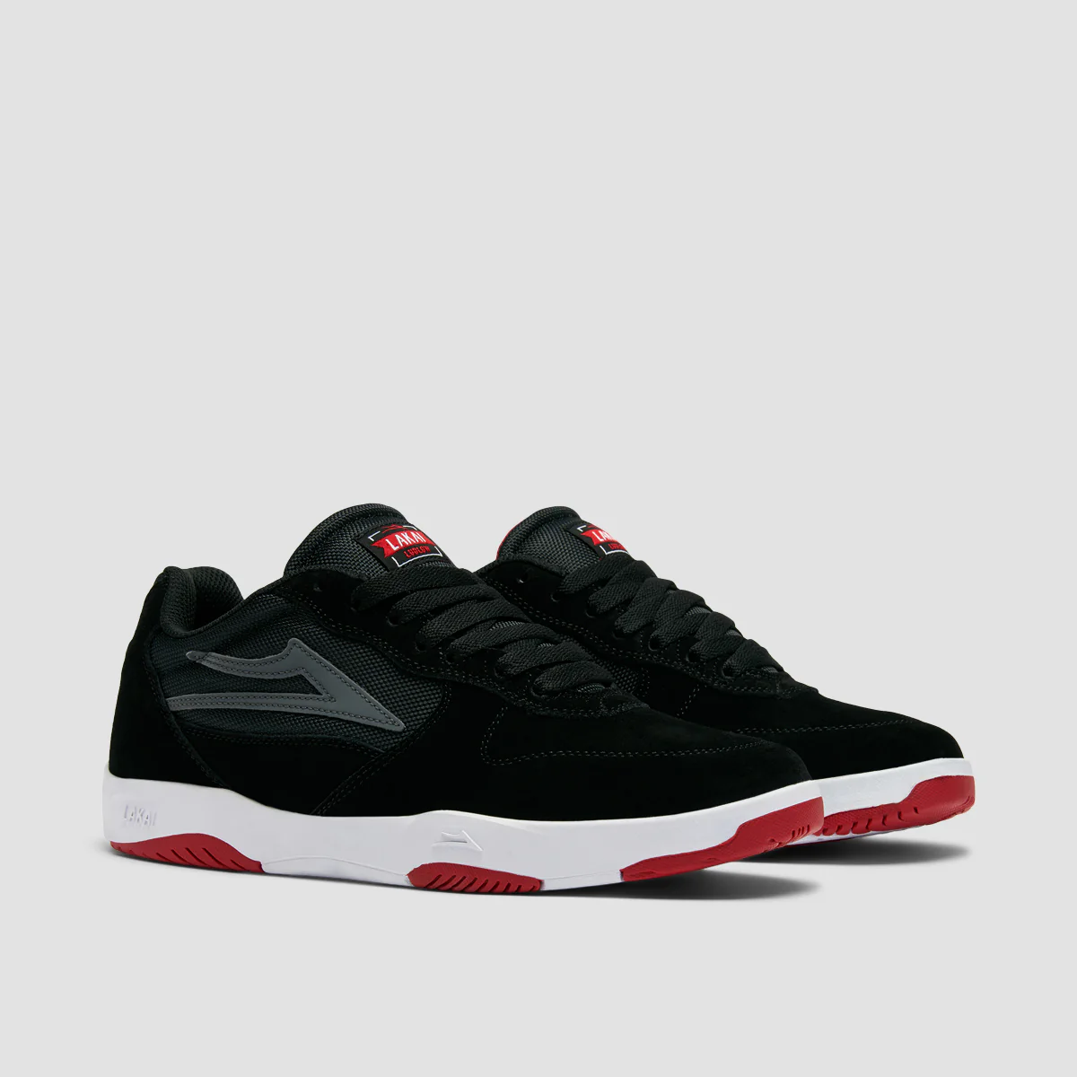 Lakai Ludlow Shoes - Black/Reflective Suede - Image 2